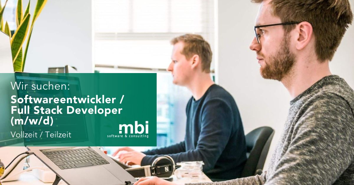 Softwareentwickler / Full Stack Developer (m/w/d)